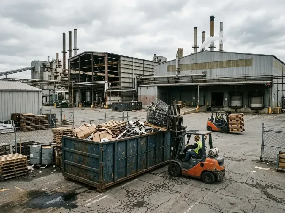 industrial-factory-scrap-conta-003 — frequently asked questions, Cheap Roll-off Dumpster Rentals in Upland, IN